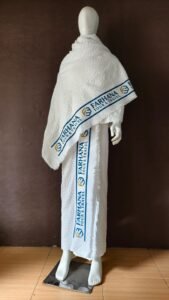Jual Kain Ihram Bahan TC dengan Costum Logo